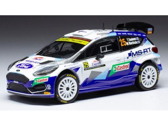 Ford Fiesta R5 MkII #25 Rally Croatia 2021 T.Suninen/M.Markkula 1:43 Scale IXO Diecast Model Car-IXO-Diecast Model Centre