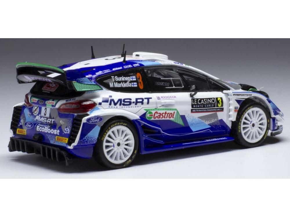Ford Fiesta WRC #3 Rally Monte Carlo 2021 T.Suninen/J.Markkula 1:43 Scale IXO Diecast Model Car-IXO-Diecast Model Centre