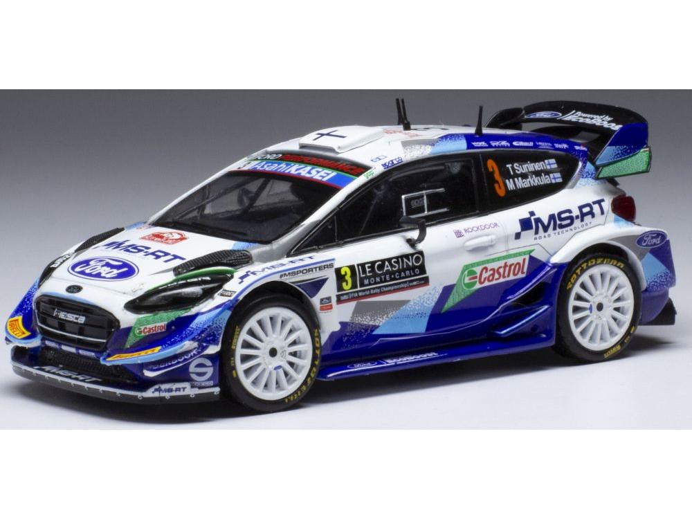 Ford Fiesta WRC #3 Rally Monte Carlo 2021 T.Suninen/J.Markkula 1:43 Scale IXO Diecast Model Car-IXO-Diecast Model Centre