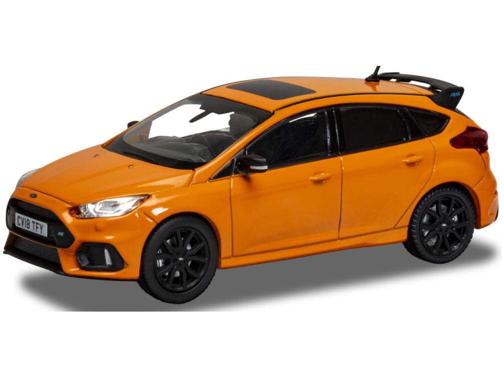 Ford Focus Mk3 RS Heritage Edition Deep Orange 1:43 Scale Corgi Vanguards Diecast Model-Corgi-Diecast Model Centre