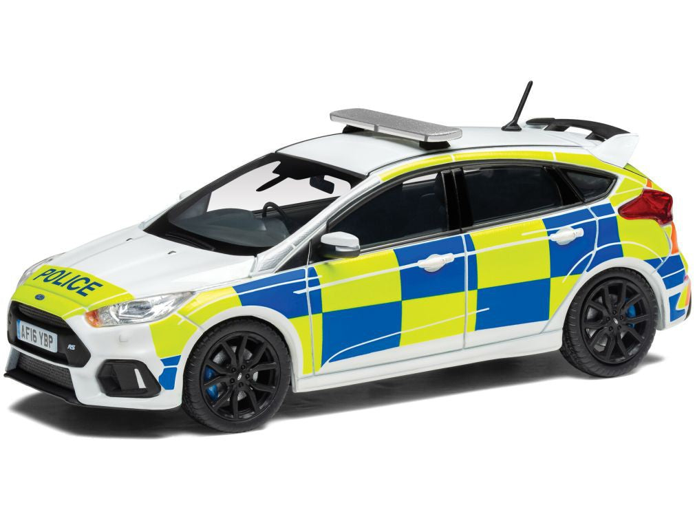 Ford Focus Mk3 RS Police Demonstrator - 1:43 Scale-Corgi-Diecast Model Centre