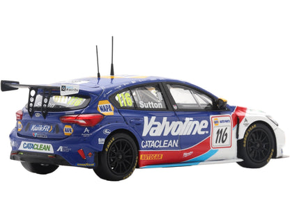 Ford Focus NAPA Racing UK #116 BTCC Silverstone 2025 Ashley Sutton Limited 500 pcs 1:43 Scale Resin Car – Spark-Spark-Diecast Model Centre