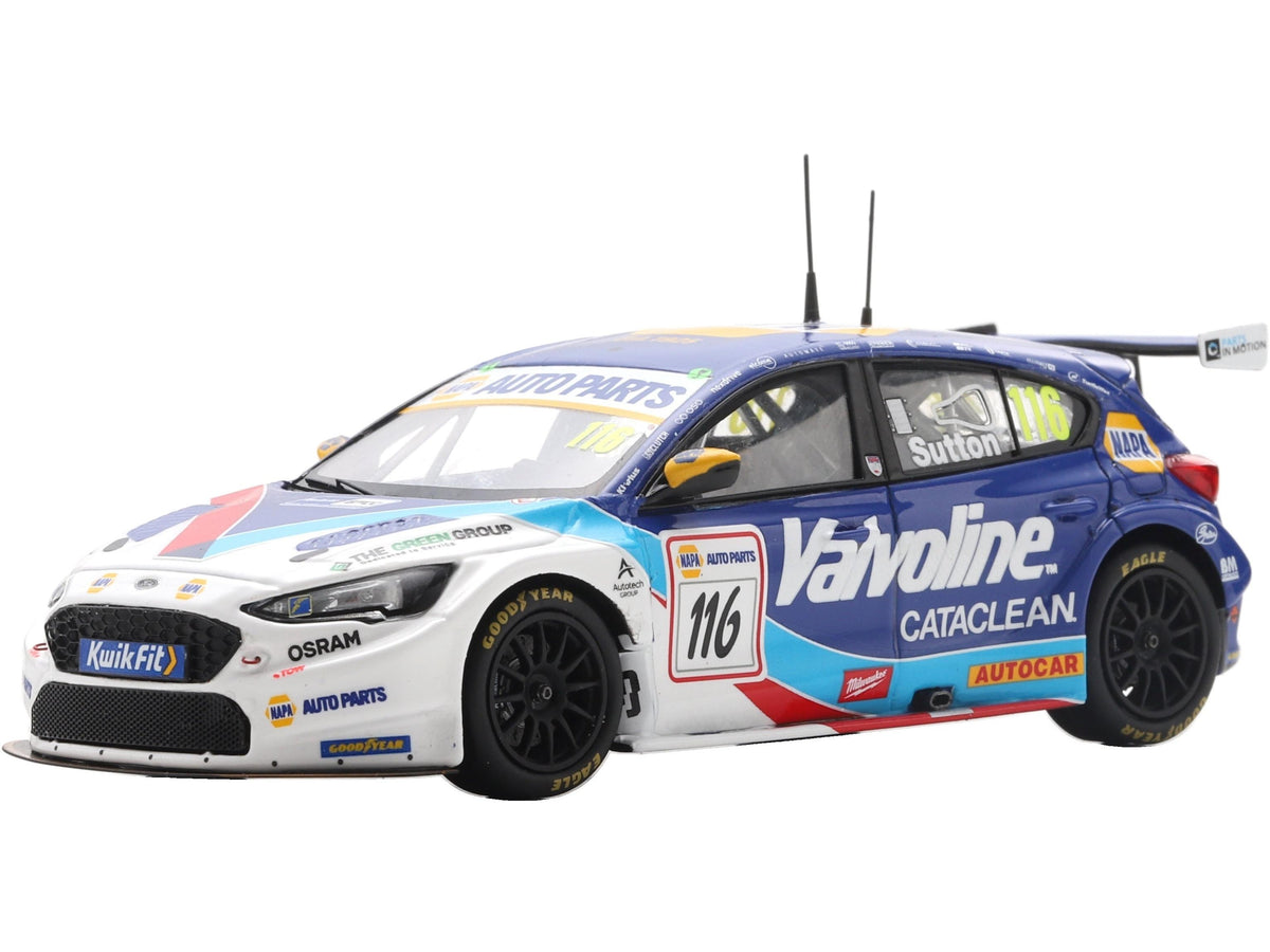 Ford Focus NAPA Racing UK #116 BTCC Silverstone 2025 Ashley Sutton Limited 500 pcs 1:43 Scale Resin Car – Spark-Spark-Diecast Model Centre