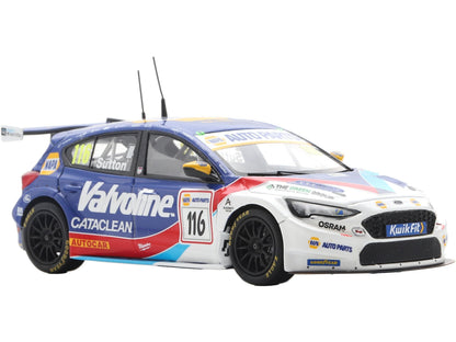 Ford Focus NAPA Racing UK #116 BTCC Silverstone 2025 Ashley Sutton Limited 500 pcs 1:43 Scale Resin Car – Spark-Spark-Diecast Model Centre