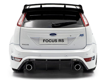 Ford Focus RS Mk2 2009 Frozen White Metallic 1:18 Scale Solido Diecast Model-Solido-Diecast Model Centre