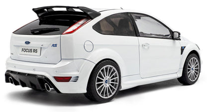 Ford Focus RS Mk2 2009 Frozen White Metallic 1:18 Scale Solido Diecast Model-Solido-Diecast Model Centre