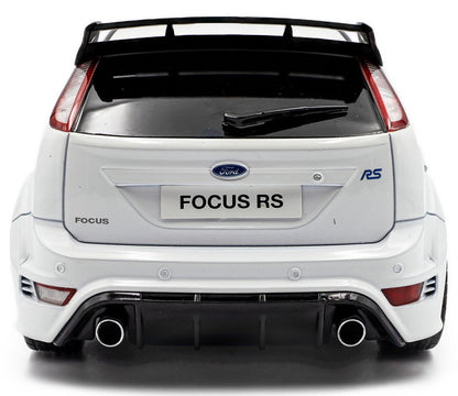 Ford Focus RS Mk2 2009 Frozen White Metallic 1:18 Scale Solido Diecast Model-Solido-Diecast Model Centre