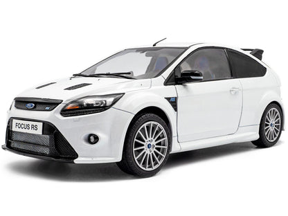 Ford Focus RS Mk2 2009 Frozen White Metallic 1:18 Scale Solido Diecast Model-Solido-Diecast Model Centre