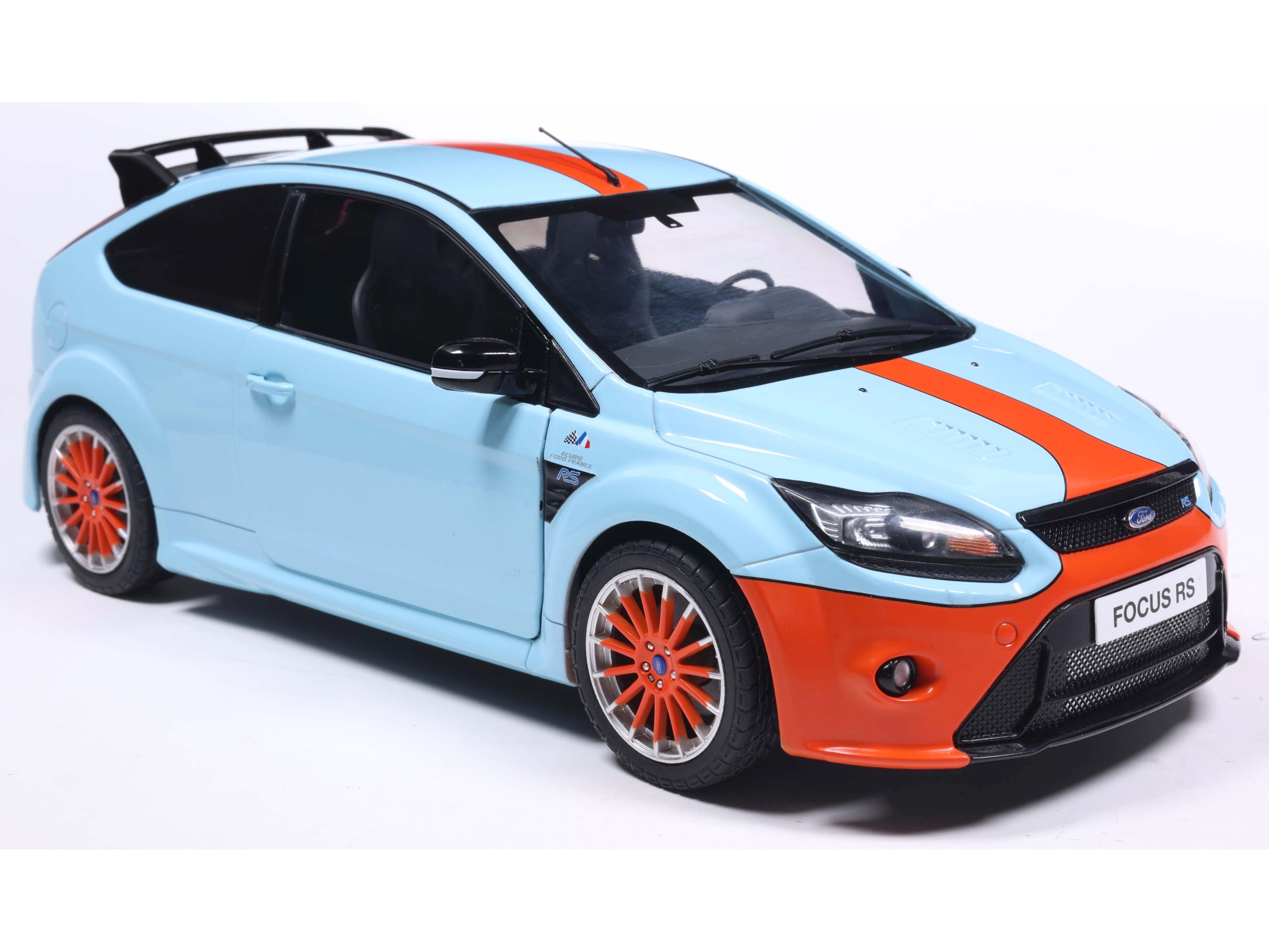 Ford Focus RS Mk2 Le Mans Edition Blue 2010 1:18 Scale Solido Diecast Model Car-Solido-Diecast Model Centre
