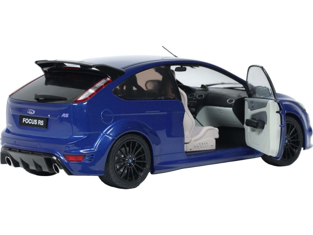 Ford Focus RS Mk2 Performance Blue 2009 1:18 Scale Diecast Car – Solido-Solido-Diecast Model Centre