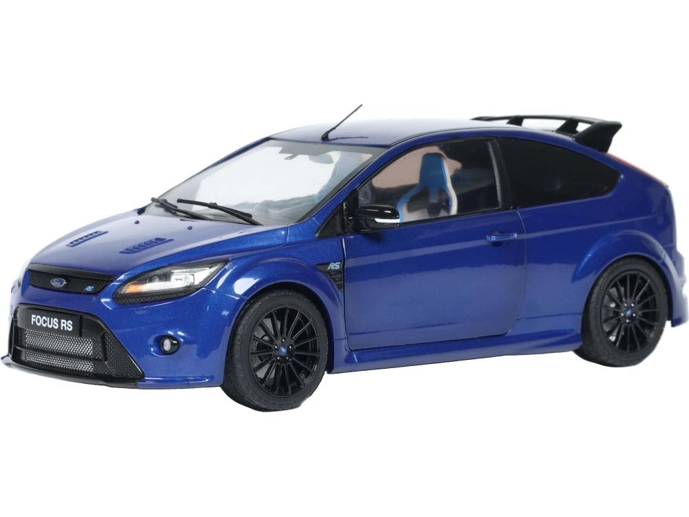 Ford Focus RS Mk2 Performance Blue 2009 1:18 Scale Diecast Car – Solido-Solido-Diecast Model Centre