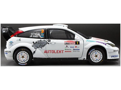 Ford Focus RS WRC '03 #1 O.Tanak/K.Sikk 1st Saaremaa Rally 2011 (Limited 1999pcs) 1:18 Scale Sun Star Diecast Model Car-Sun Star-Diecast Model Centre