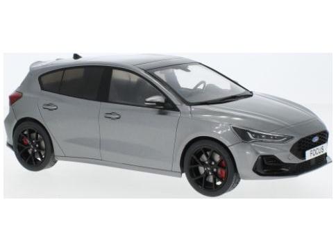 Ford Focus ST 2022 Metallic Grey 1:18 Scale Diecast Model Car Group-Model Car Group-Diecast Model Centre