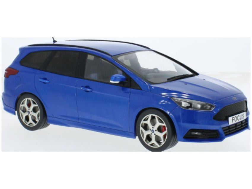 Ford Focus ST Estate 2014 dark blue metallic - 1:18 Scale Model Car-Model Car Group-Diecast Model Centre