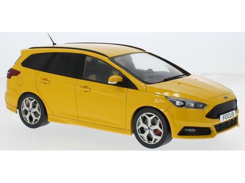 Ford Focus ST Turnier 2014 Yellow 1:18 Scale Diecast Model Car Group-Model Car Group-Diecast Model Centre