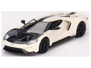 Ford GT 1964 Prototype Heritage Edition - 1:64 Scale Diecast Model Car-MINI GT-Diecast Model Centre