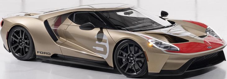 Ford GT Heritage Edition Holman-Moody Bronze 2022 1:18 Scale GT Spirit Resin Model Car-GT Spirit-Diecast Model Centre