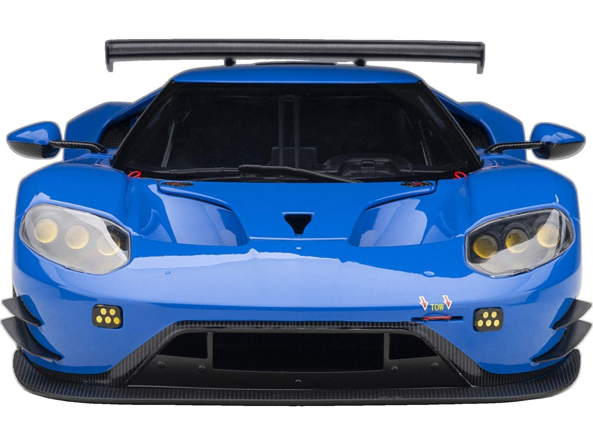 Ford GT LM Plain Body Version 2018 Blue 1:18 Scale Composite Car – AutoArt-AutoArt-Diecast Model Centre