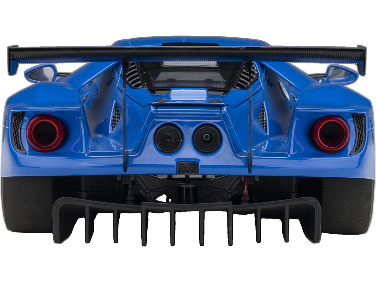 Ford GT LM Plain Body Version 2018 Blue 1:18 Scale Composite Car – AutoArt-AutoArt-Diecast Model Centre