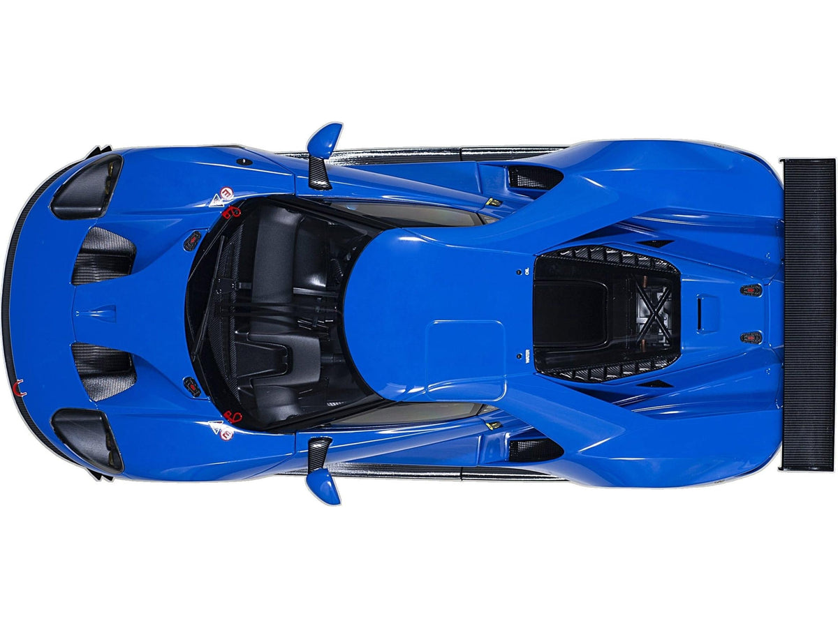 Ford GT LM Plain Body Version 2018 Blue 1:18 Scale Composite Car – AutoArt-AutoArt-Diecast Model Centre