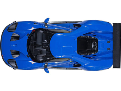 Ford GT LM Plain Body Version 2018 Blue 1:18 Scale Composite Car – AutoArt-AutoArt-Diecast Model Centre