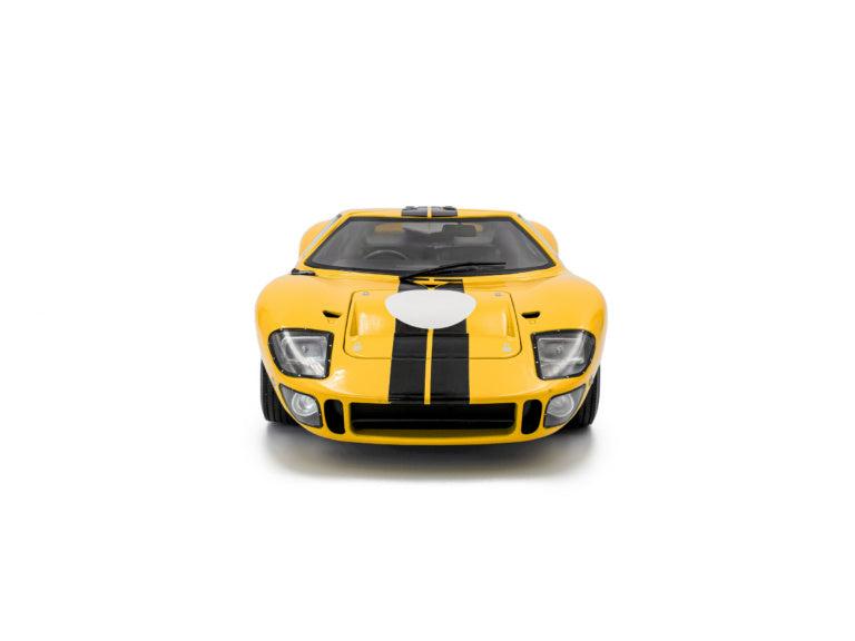 Ford GT40 diecast 1:18 Yellow Mk1 1968 Race Ready Solido-Solido-Diecast Model Centre