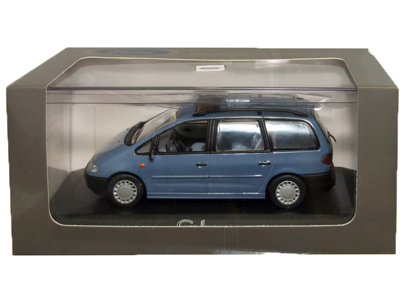 Ford Galaxy 1995 1:43 Scale Diecast Model - Light Metallic Blue | Ford Dealer Model-Unbranded-Diecast Model Centre