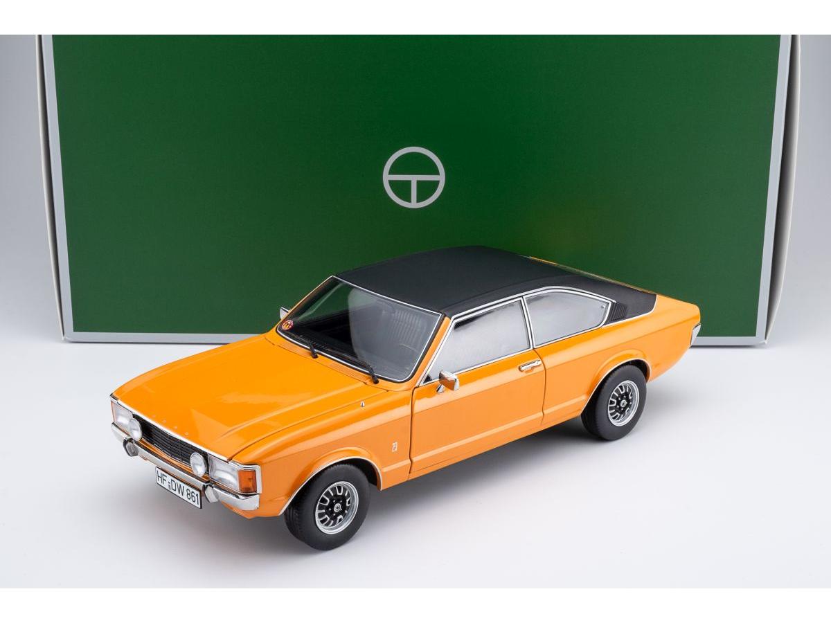 Ford Granada Consul Coupe GT 2.3 Signal Orange/Black Roof 1:18 Scale Touring Modelcars Diecast