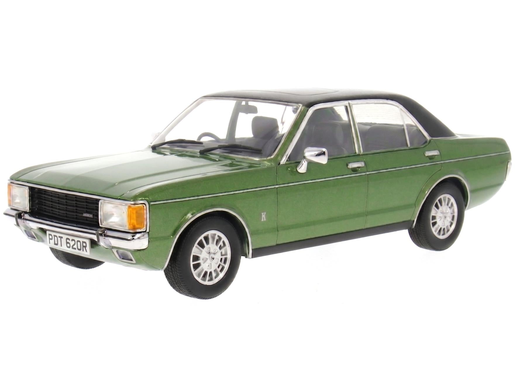 Ford Granada MK1 Metallic Green RHD UK Exclusive 300pcs 1:18 Scale Diecast Car – Model Car Group-Model Car Group-Diecast Model Centre