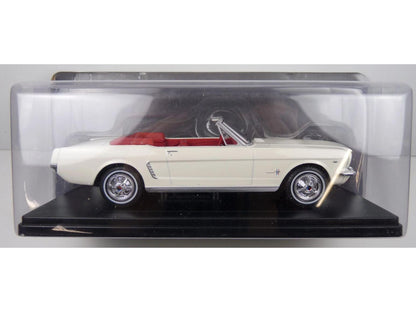 Ford Mustang Convertible 1965 White 1:24 Scale Unbranded Diecast Model Car-Unbranded-Diecast Model Centre