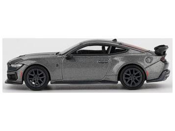 Ford Mustang Dark Horse 2024 Carbonized Grey (LHD) 1:64 Scale MINI GT Diecast Model Car-MINI GT-Diecast Model Centre