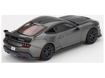 Ford Mustang Dark Horse 2024 Carbonized Grey (RHD) 1:64 Scale MINI GT Diecast Model Car-MINI GT-Diecast Model Centre