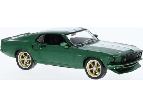 Ford Mustang Fastback Metallic Green 1969 1:43 Scale IXO Diecast Model Car-IXO-Diecast Model Centre