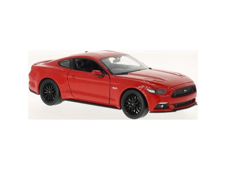 Ford Mustang GT 2015 red - 1:24 Scale Diecast Model Car-Welly-Diecast Model Centre