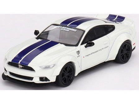 Ford Mustang GT LB-Works white - 1:64 Scale Diecast Model Car-MINI GT-Diecast Model Centre