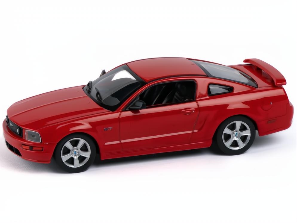 Ford Mustang GT Red 2005 1:43 Scale Unbranded Diecast Model Car-Unbranded-Diecast Model Centre