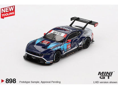 Ford Mustang GT3 #64 Ford Multimatic 2024 IMSA Daytona 24hrs (LHD) 1:64 Scale Diecast Model Car – MINI GT-MINI GT-Diecast Model Centre