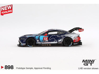 Ford Mustang GT3 #64 Ford Multimatic 2024 IMSA Daytona 24hrs (LHD) 1:64 Scale Diecast Model Car – MINI GT-MINI GT-Diecast Model Centre