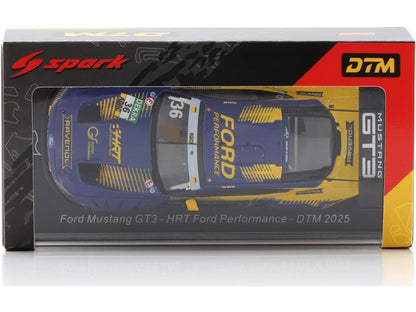 Ford Mustang GT3 HRT Ford Performance #36 DTM 2025 Arjun Maini Limited 300pcs 1:43 Scale Resin Car – Spark-Spark-Diecast Model Centre