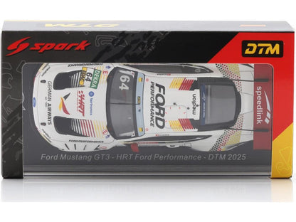Ford Mustang GT3 HRT Ford Performance #64 DTM 2025 Fabio Scherer Limited 300pcs 1:43 Scale Resin Car – Spark-Spark-Diecast Model Centre