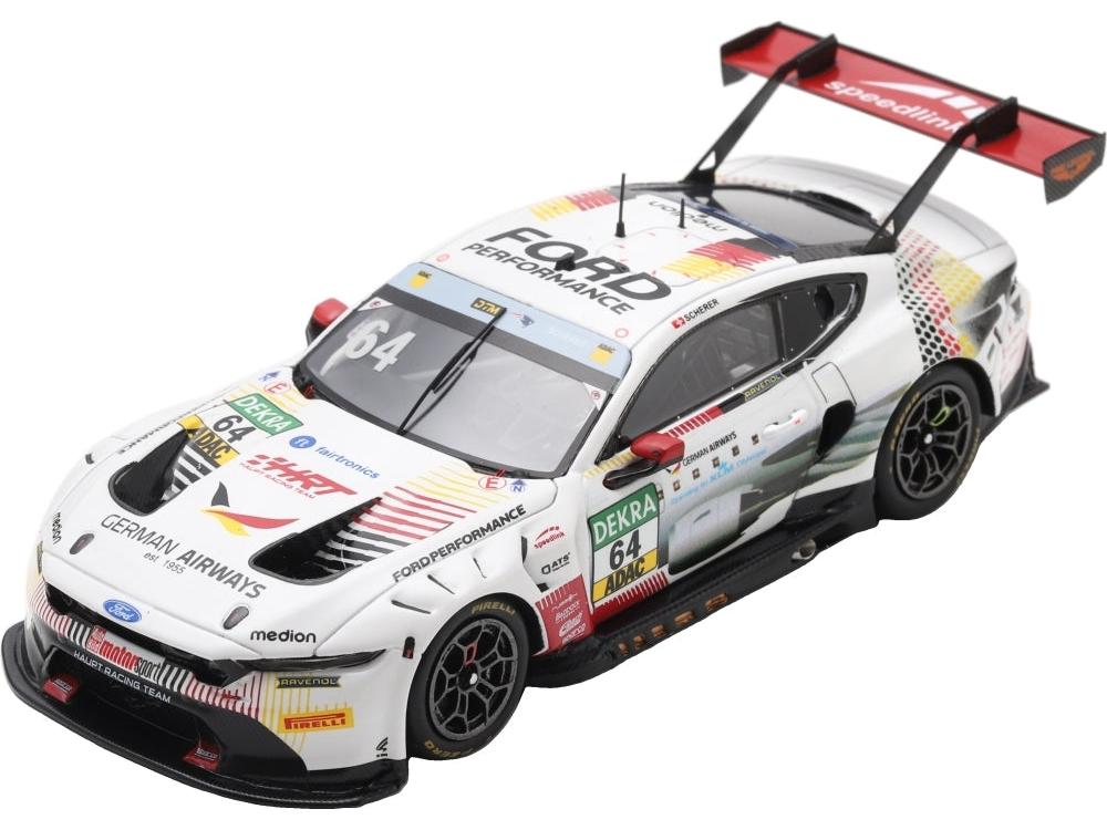 Ford Mustang GT3 HRT Ford Performance #64 DTM 2025 Fabio Scherer Limited 300pcs 1:43 Scale Resin Car – Spark-Spark-Diecast Model Centre