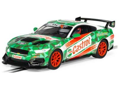 Ford Mustang GT4 - Castrol Drift Car in Clear Box 1:32 Scale Scalextric-Scalextric-Diecast Model Centre