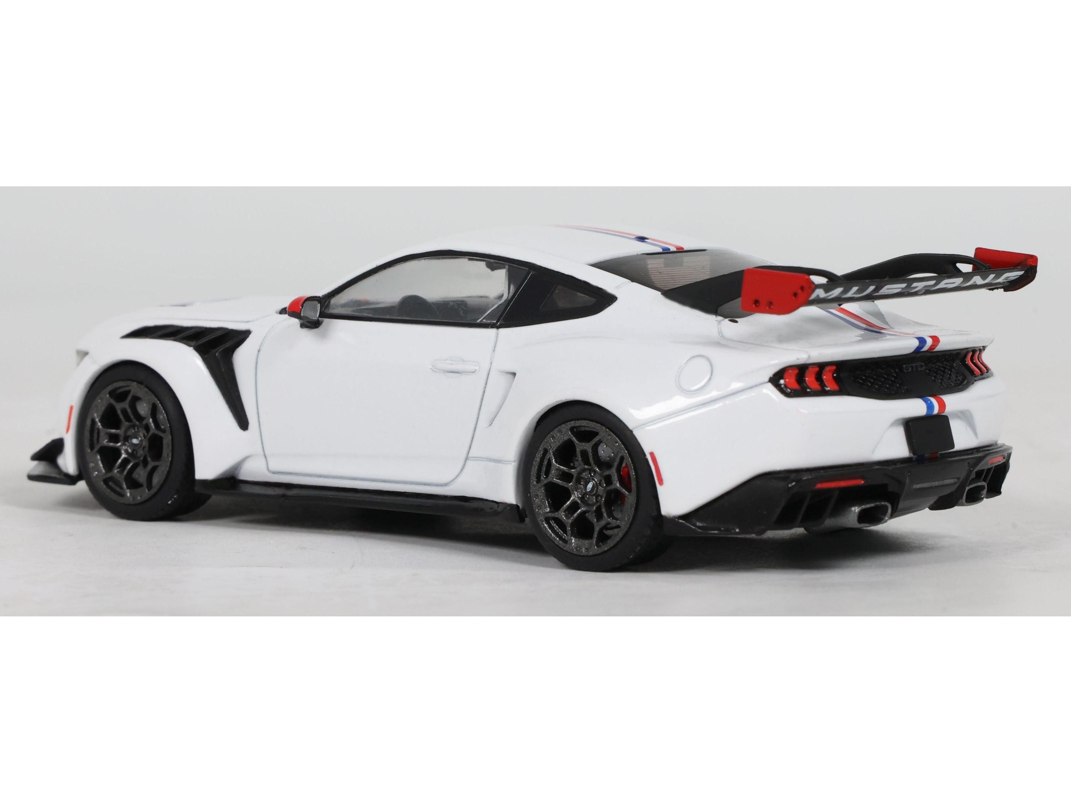 Ford Mustang GTD Frozen White 2025 1:43 Scale Solido Diecast Model Car-Solido-Diecast Model Centre