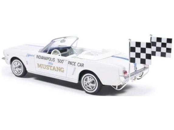 Ford Mustang Indycar Indianapolis 500 1964 Pace Car 1:43 Scale IXO Diecast Model Car-IXO-Diecast Model Centre