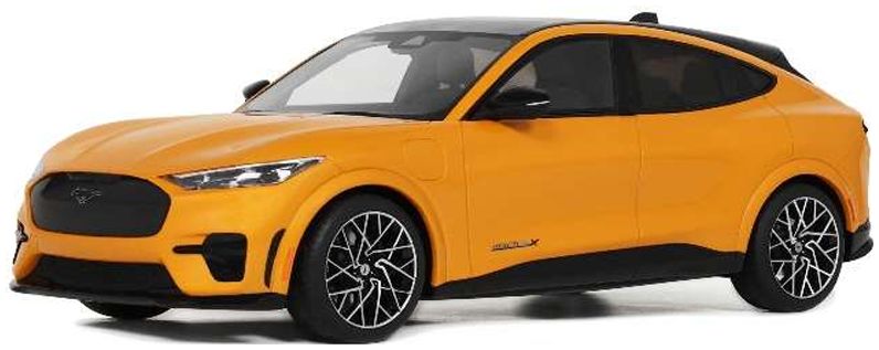 Ford Mustang MACH-E GT Performance 2021 Cyber Orange 1:18 Scale OttOmobile Resin Model-OttOmobile-Diecast Model Centre