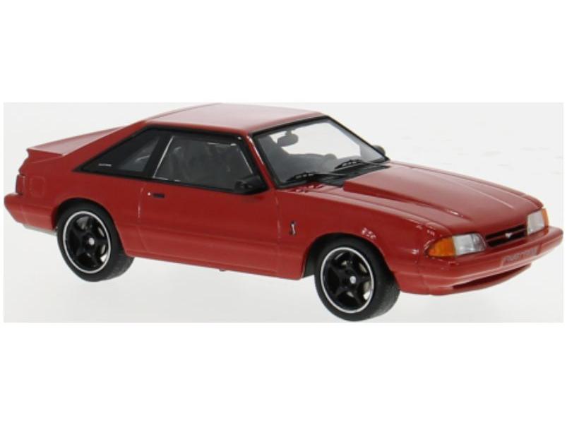 Ford Mustang Mk3 Red 1992 1:43 Scale IXO Diecast Model Car-IXO-Diecast Model Centre