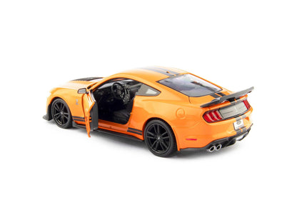 Ford Mustang Shelby GT500 2020 Orange 1:24 Scale Maisto Diecast Model-Maisto-Diecast Model Centre