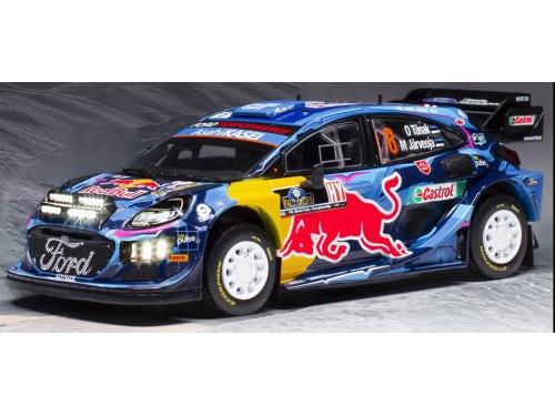 Ford Puma #8 WRC1 Rally Sweden 2023 O.Tanak/M.Jarveoja 1:43 Scale IXO Diecast Model Car-IXO-Diecast Model Centre