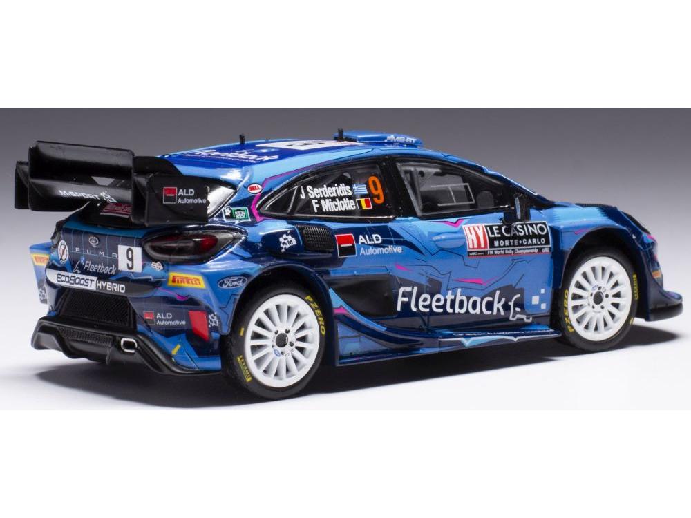 Ford Puma #9 WRC1 Rally Monte Carlo 2023 J.Serderidis/F.Miclotte 1:43 Scale IXO Diecast Model Car-IXO-Diecast Model Centre