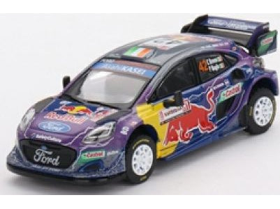 Ford Puma RALLY1 #42 2nd 2022 Rally Italia Sardegna 2022 Breen/Nagle - 1:64 Scale Diecast Model Car-MINI GT-Diecast Model Centre